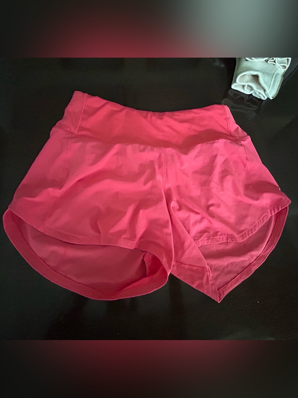 lululemon athletica Hot Pink Lip Gloss Speed Uo Running Shorts 4” Inseam